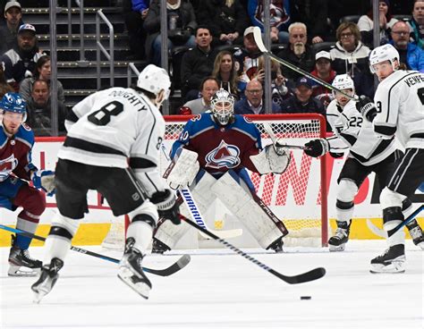 Los Angeles Kings cling to early lead, beat Avalanche in Colorado second straight time